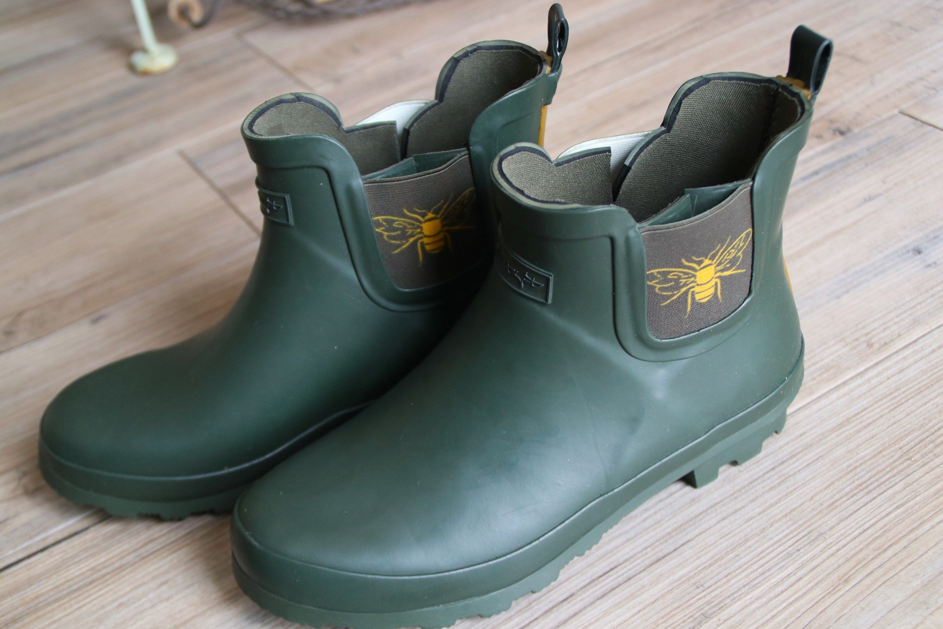 ウェリントンアンクルブーツ - BEES WELLINGTON ANKLE BOOT SIZE 5