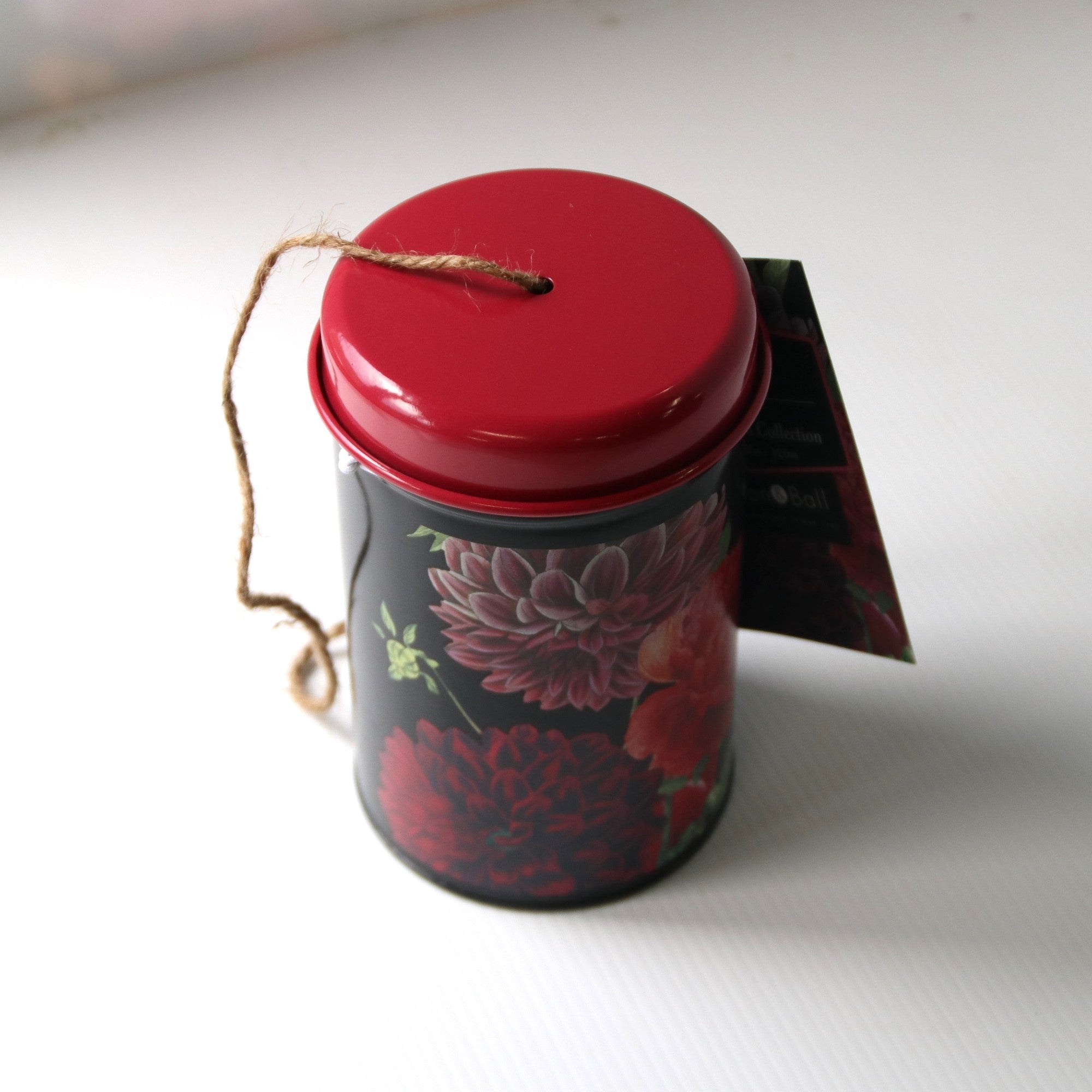 Burgon＆Ball社 缶入り麻ひも ダリアとボタン Twine In A Tin – David Austin Roses Japan