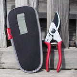 Burgon＆Ball社 剪定ばさみ＆ホルダー ギフトセット　ダリアとボタン - Pocket Pruner and Holster Gift Set