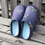 ミツバチ柄ガーデニングスリッポン Size 6 - Bees Comfi Clog: Size 6